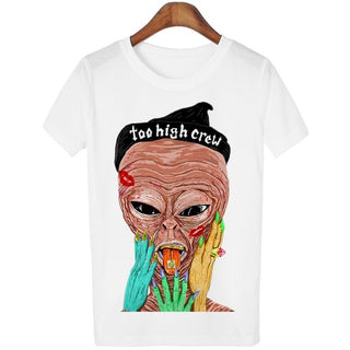 Too High Alien T-shirt