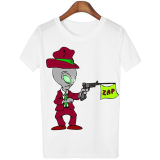Killer Alien Print T-shirt