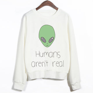 Humans Aren't Real Sweatshirt