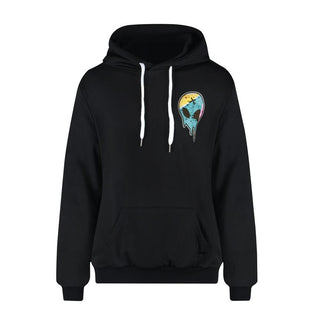 Peace Out Hoodies Winter Fleece