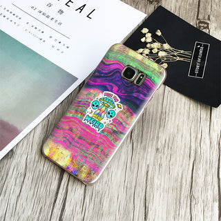 Colorful Alien Background Phone Case